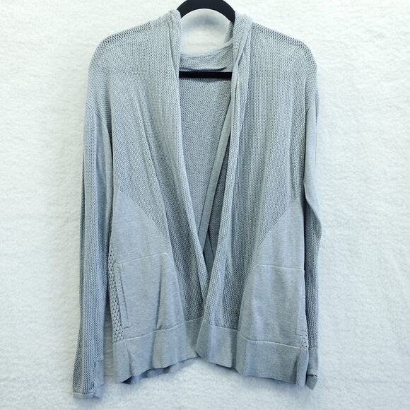 Lululemon Womens Still Movement Wrap Split Cardigan Hoodie S 6 - Picture 10 of 10